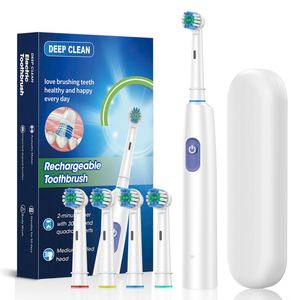 Nouvelle brosse à dents électrique à tête rotative, entièrement automatique, sonique, étanche IPX7, poils doux, lévitation magnétique intelligente 5 - Product Image 3