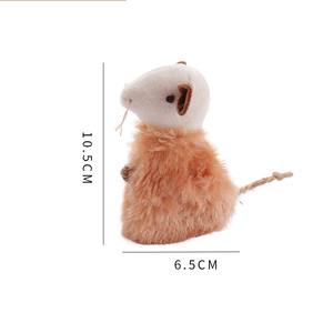 Giocattoli Economici per Gatti con Erba Gatta, Giocattoli da Masticare in Cotone per Piccoli Animali - Topo di Peluche per Gatti - Product Image 3