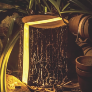 Customized 3d <b>Tree</b> Stump Led <b>Light</b> Ip65 Waterproof Resin Fiberglass Lamp Garden Lawn Halloween Christmas Diwali Landscape - Product Image 1