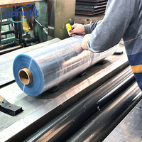 Film plastique PVC souple ultra-transparent, écologique, en feuille cristalline, pour la fabrication de nappes de table.