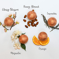 Ensemble de bombes de bain bio de luxe avec logo personnalisé, or 24 carats, emballage en boîte avec paillettes, OEM/ODM pour usage domestique et spa