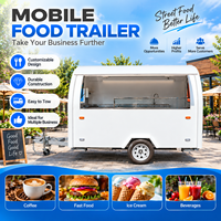 Camions de restauration rapide mobiles populaires en Europe 2026 pour la vente en gros, idéaux pour la crème glacée et la restauration extérieure