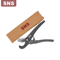 Coupe-tuyau pneumatique industriel et DIY SNS TC-1 en acier pour vente en gros, idéal pour les tubes souples en nylon et PU, pour usage professionnel et bricolage