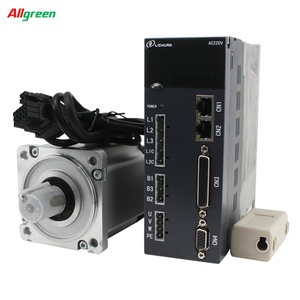 มอเตอร์เซอร์โว AC 10 นิวตันเมตร 220 โวลต์ 2.6 กิโลวัตต์ 2500 รอบต่อนาที เฟสเดียว ซีเอ็นซีเซอร์โว 130M10025B+LB1332 สำหรับเครื่องกัด - Product Image 1