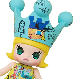 100% originale Popmart Moll 400 grande bambola in Pvc figurina giocattolo con <span class=keywords><strong>mille</strong></span> pose alla moda Design MEGA ROYAL MOLLY 400% - Product Image 5