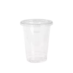 SGP personalizado PET envasado de alimentos gran oferta 300ml 355ml 380Ml vasos de plástico transparente para café y bebidas frías sin impuestos en las tapas - Product Image 1