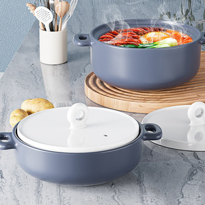 Ceramic Clay Pot 28cm Durable High Temperature Resistant For Cooking Rice And Soup Gas Stove Stewing - Product Image 1