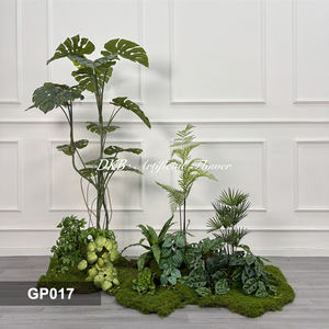 Plante artificielle verte de grande taille haut de gamme, douce, pour la décoration extérieure de jardin et de paysage - Product Image 2