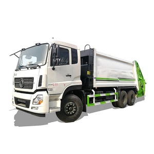 Camión de Basura de Carga Trasera de Alta Resistencia Dongfeng 6X4 de 20 CBM, la Mejor Opción para la Recolección de Residuos de Gran Volumen y Saneamiento Urbano - Product Image 1