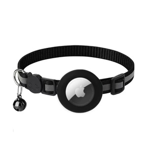 Venta caliente <span class=keywords><strong>Collar</strong></span> para mascotas con cubierta de silicona Airtag y hebilla de seguridad para dueños de gatos al por mayor en la mano - Product Image 5