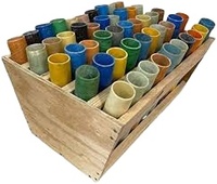 Supports en bois pour feux d'artifice de 3 pouces à 10 coups