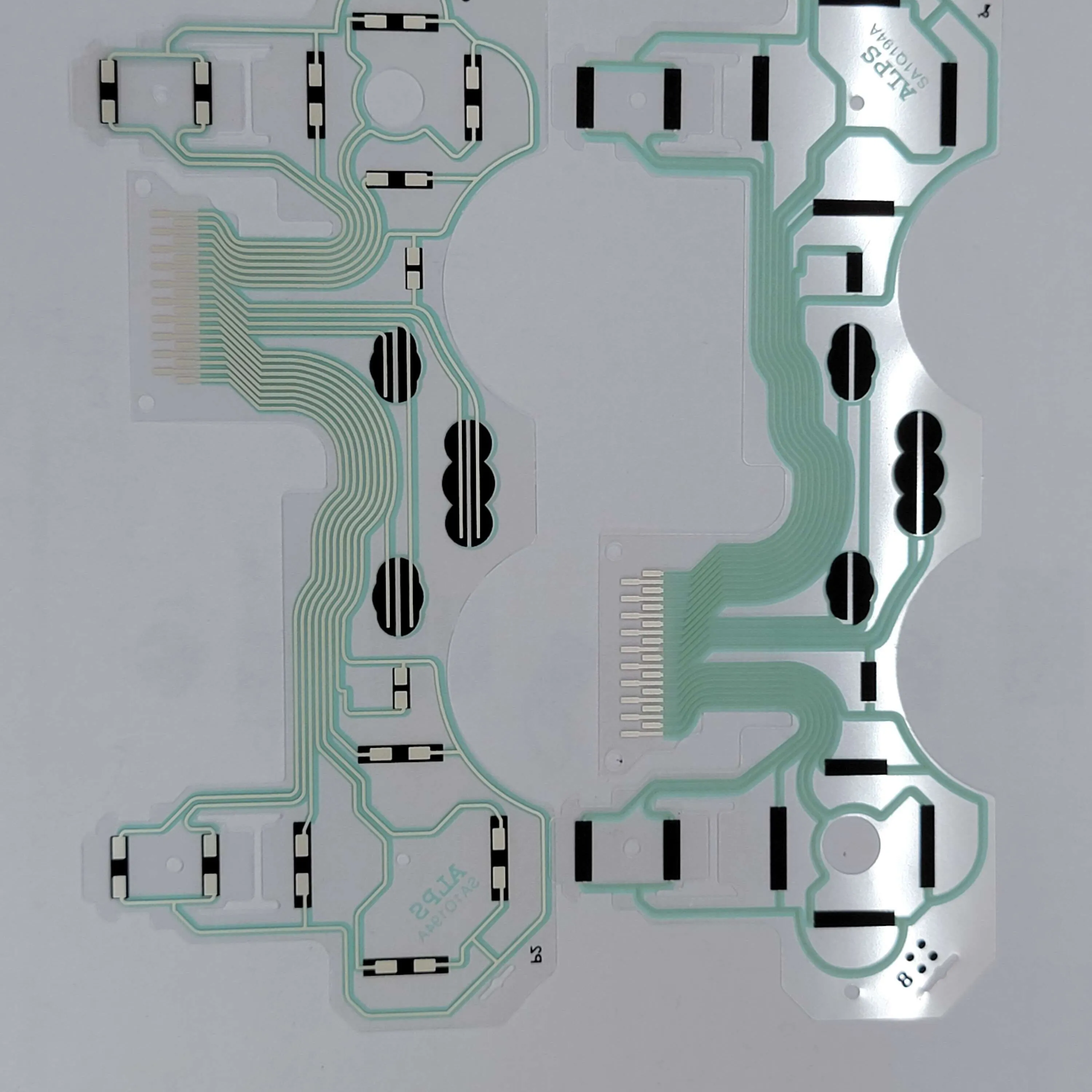 แผงวงจร PCB แบบ Dual Shock แผงวงจรพาวเวอร์ฟิล์มนำไฟฟ้าสำหรับตัวควบคุม PS2/PS3/PS4