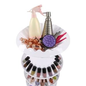 ชั้นวางยาทาเล็บแบบหมุนได้ 5 ชั้น สำหรับร้านทำเล็บและใช้ในบ้าน - Product Image 6