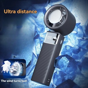 2025 Handheld Violent <b>Fan</b> 4000mah Ice Compress <b>Mini</b> High Speed Small Desktop <b>Fan</b> Portable Outdoor Handheld Electric - Product Image 1