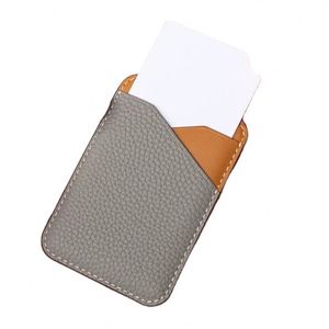 Genuine Leather Custom logo Color Magnet Magnetic Phone <b>Wallet</b> Id Credit Card Hold Leather case <b>Holder</b> Strong for iphone 16 17 - Product Image 3