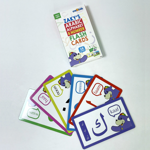 Tarjetas de Aprendizaje del Alfabeto <span class=keywords><strong>para</strong></span> Niños, Tarjetas de Memoria Impresas Personalizadas, Tarjetas de Memoria Personalizadas de Alta Calidad en Árabe - Product Image 5