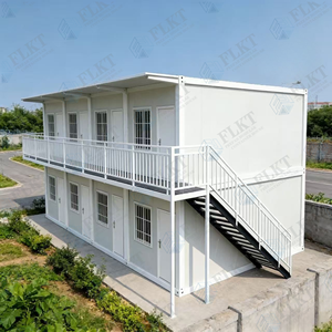 Cabina de Oficina Temporal Móvil FLKT, Casa Contenedor Plegable Prefabricada Modular Lista para Usar - Product Image 1