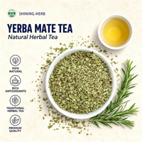 Thé Détox Énergisant Yerba Maté Brute, Feuilles Coupées en Vrac, Infusion Chaude ou Froide, Thé Yerba Maté Sud-Américain, Sachets de Thé Personnalisés OEM