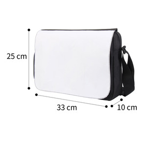 Sublimation Blank Messenger Shoulder Bag for Heat Transfer Printing Promotional Backpacks