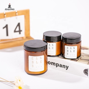 Bocal en verre 100g Bougies parfumées de Noël Aromathérapie Cire de paraffine Fabriquée à la machine Parfum classique Décoration intérieure Maison Brûlant - Product Image 4