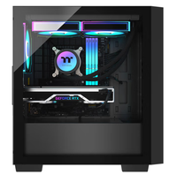 Venta caliente Accesorios de computadora MATX Mid Tower Vidrio templado Gaming Computer Case PC Compatible