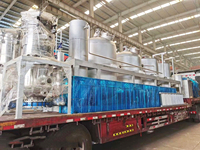 Machine de raffinage d'huile de soja/sésame automatique à grande échelle 3TPD avec de nouvelles caractéristiques de haute qualité et d'économie d'énergie