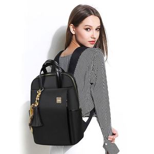 กระเป๋าใส่แล็ปท็อปสำหรับผู้หญิงสีดำทรงเพรียวบาง ขนาด 14 15.6 16 4 นิ้ว สำหรับเดินทางทำงาน ออกแบบตามสั่งจากโรงงาน BSCI - Product Image 1