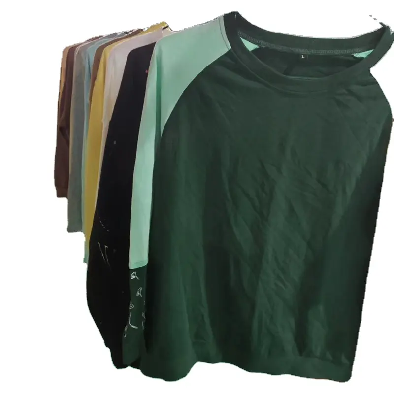 High Quality Second Hand Clothes Bundle Used Clothing Fashion Design Neck Hoodies Mixed Cloth Bale