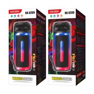 Altavoz <span class=keywords><strong>Karaoke</strong></span> KAKUSIGA con Luz LED de Llama, Altavoz Inalámbrico para Fiestas, Altavoz de Gran Potencia para Exteriores - Product Image 1