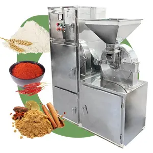 Corn Stainless Sugar Hammer Icing Mill Soybean Industrial Grain Grinder Cocoa Powder Pulverizer Grind Machine