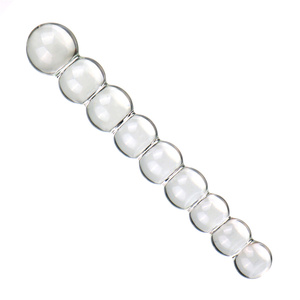 Tapón Anal Erótico de Vidrio Transparente e Impermeable de Tamaño Pequeño para Mujeres, Juguete Sexual HUAWEN con Cuentas para Principiantes - Product Image 6