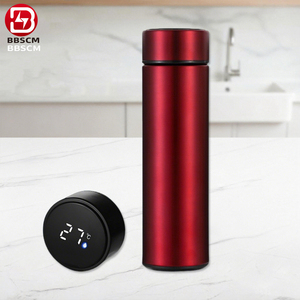 Bouteille d'eau intelligente thermos 500 ml <span class=keywords><strong>avec</strong></span> affichage de la température LED, gourde isotherme sous vide <span class=keywords><strong>avec</strong></span> <span class=keywords><strong>infuseur</strong></span> <span class=keywords><strong>à</strong></span> thé - Product Image 3