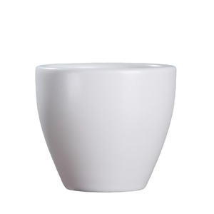 Maceta de Cerámica Negra y Blanca de Color Sólido, Decoración para el Hogar, Maceta para Plantas de Interior, Diseño Moderno y Minimalista - Product Image 5