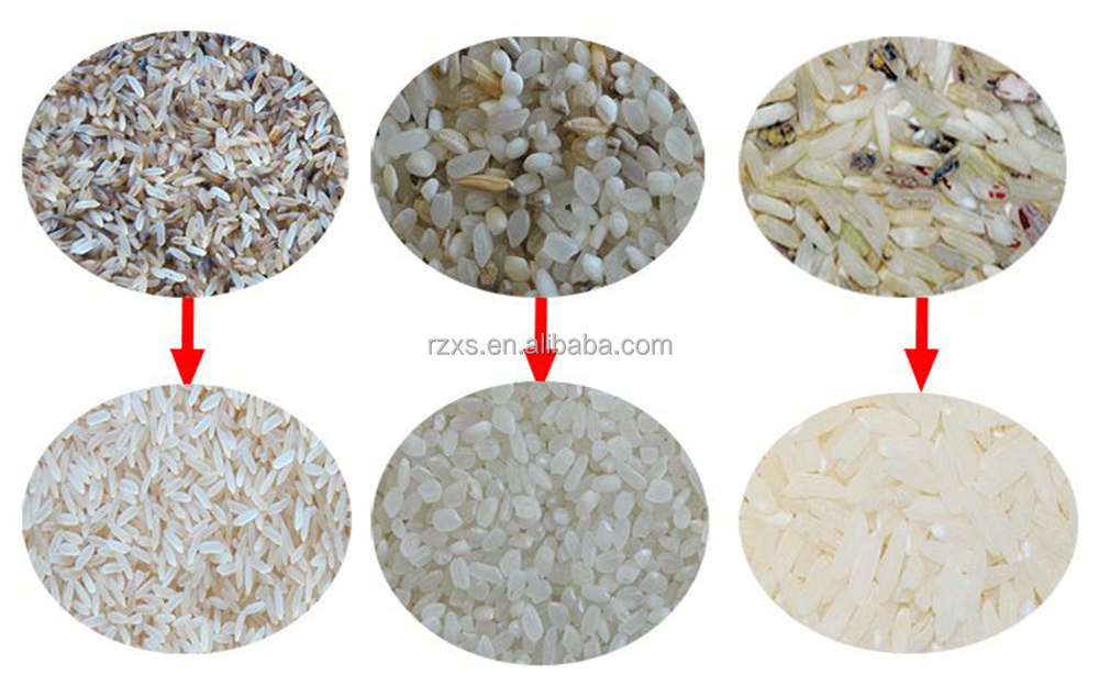 CCD series high accuracy camera rice color sorter machine for all rice varieties