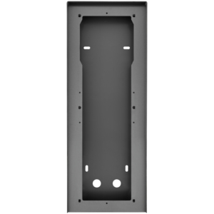 Scatola da parete per Pixel Up in metallo nero, lunghezza 18 pollici, altezza 9,5 pollici, custodia per dispositivi elettronici - Product Image 1