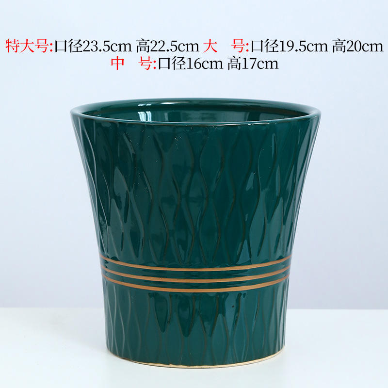 LRH074 Fil d'or vert agate (envoyer un plateau en plastique)