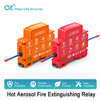 Extincteur automatique thermique aérosol ATELE AT-MHZZ pour rail DIN intérieur, pour armoire de distribution électrique (sans tension, 0 prises)