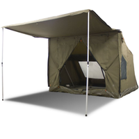 Tente en toile d'aluminium pour camping, toile d'aluminium, ouverture rapide en 30 secondes
