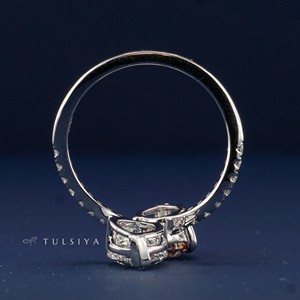 14K Solid Gold Lab Grown <b>Diamond</b> <b>Ring</b> for Women Elegant Brilliant Cut Synthetic <b>Diamond</b> Engagement <b>Ring</b> Fine Jewelry Timeless - Product Image 3