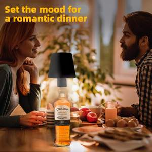 Lámpara de Mesa LED Recargable al por Mayor, Luz Decorativa en Forma de Botella, Regulable, Portátil, Resistente al Agua IP54 - Product Image 4