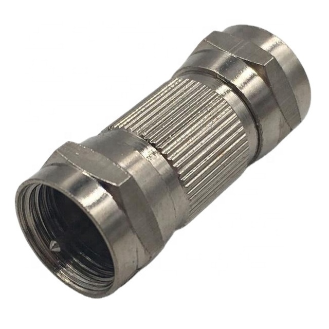 China Manufacturer RG6 RG59  RF Coaxial F Male Adapter Coaxial F Connector
