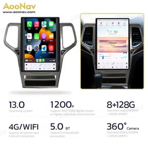 14.4Inch Car Radio for Jeep Grand Cherokee 2011-2013 Android Touch Stereo Screen GPS Navigation Multimedia Video Player Qualcomm - Product Image 4