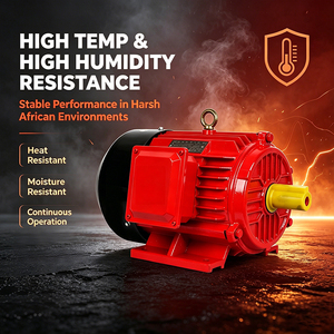 Motor de CA de Hierro Fundido de 4 Polos y 1455 RPM, YE3-112M-4, Alta Resistencia a la Temperatura y Humedad, IE3, Alta Eficiencia - Product Image 2