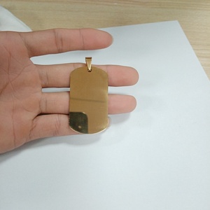 Wholesale Stainless Steel Adhesive Sticker <b>Dog</b> <b>Tag</b> Pet Nameplate Necklace - Product Image 5