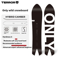 Snowboard Small Blackboard 9.0, ensemble monopièce, camber hybride élargi, haute dureté, pour carving en figure 8, neige sauvage, modèle Wild Snow Hammer