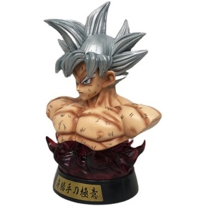 Statue Anime DBZ Ultra Instinct Kakarotto <span class=keywords><strong>Zamasu</strong></span> de 15 cm, <span class=keywords><strong>Goku</strong></span> Vegeta Gohan Trunks, buste en PVC, figurine de collection, jouets - Product Image 6