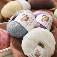 Hand Knitting DIY Scarves & Sweaters Thread 100% Wool Yarn Merino Wool 212 Yarn Medium Thick Bleached Hand Crochet Wool Yarn
