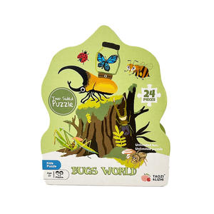 Al por mayor rompecabezas de dibujos animados personalizados rompecabezas de papel de cartón colorido para niños de 3 <span class=keywords><strong>4</strong></span> 5 años a granel - Product Image 1