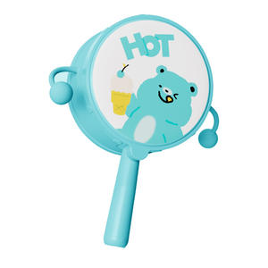 แม่พิมพ์น้ำแข็งรูปกลองเขย่า 60 มล. เกรดอาหาร ปลอดสาร BPA ใช้ซ้ำได้ ทำไอศกรีม DIY สำหรับเด็ก ทำไอติมแท่งชีสโฮมเมด - Product Image 1