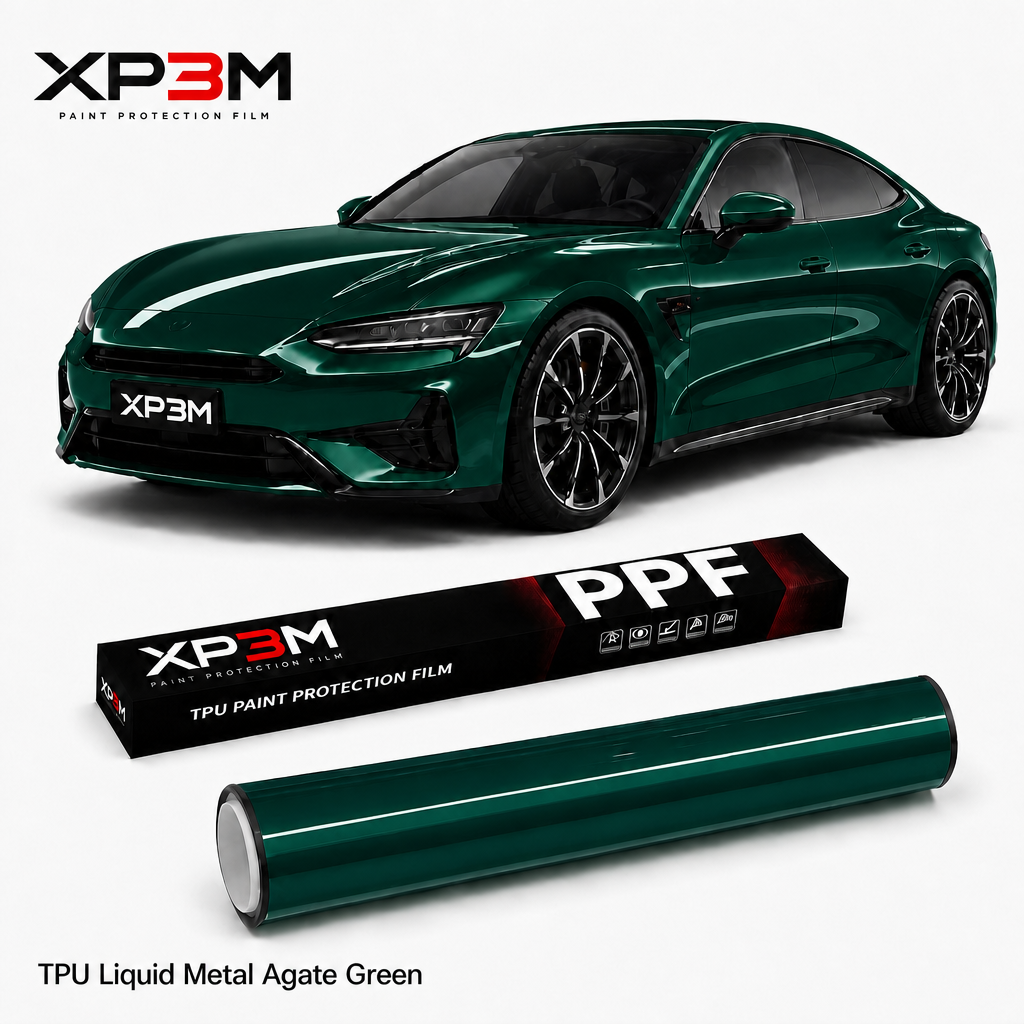 TPU Métal Liquide Agate Vert